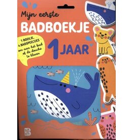 Ballon Mijn eerste badboekje - 1 jaar