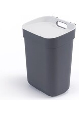 CURVER Curver Ready to Collect Prullenbak - 10L - Donkergrijs/Lichtgrijs