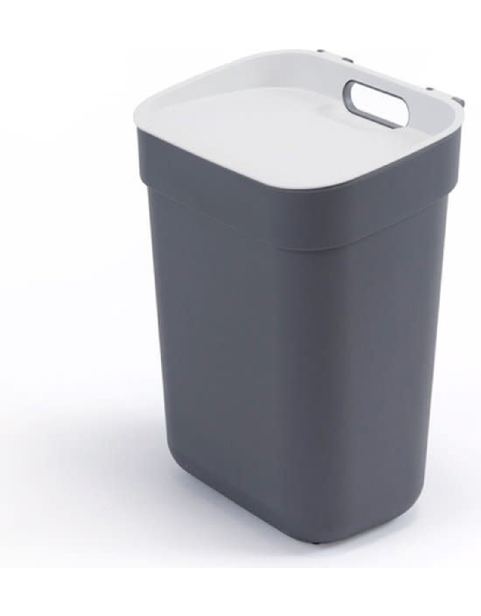 CURVER Curver Ready to Collect Prullenbak - 10L - Donkergrijs/Lichtgrijs