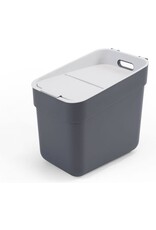 CURVER Curver Ready to Collect Prullenbak - 20 liter - Donkergrijs/Lichtgrijs