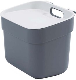 CURVER Curver Ready to Collect Prullenbak - 5 liter - Donkergrijs