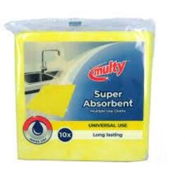 MULTY Multy Schoonmaakdoekjes 38x38 10ST
