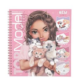 TOPMODEL Create Your TOPModel Kitty Colouring Book