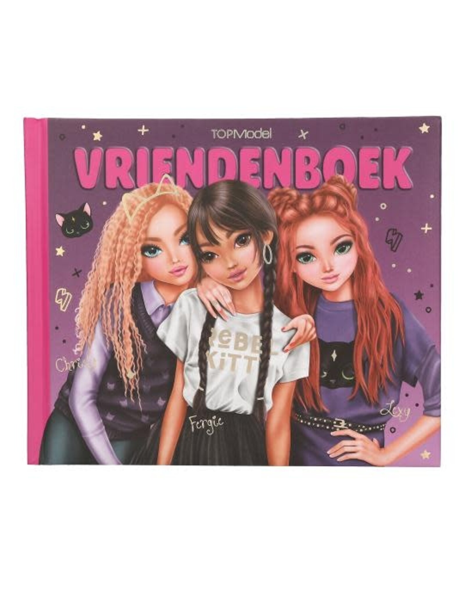 TOPMODEL TOPModel vriendenboek REBEL KITTY