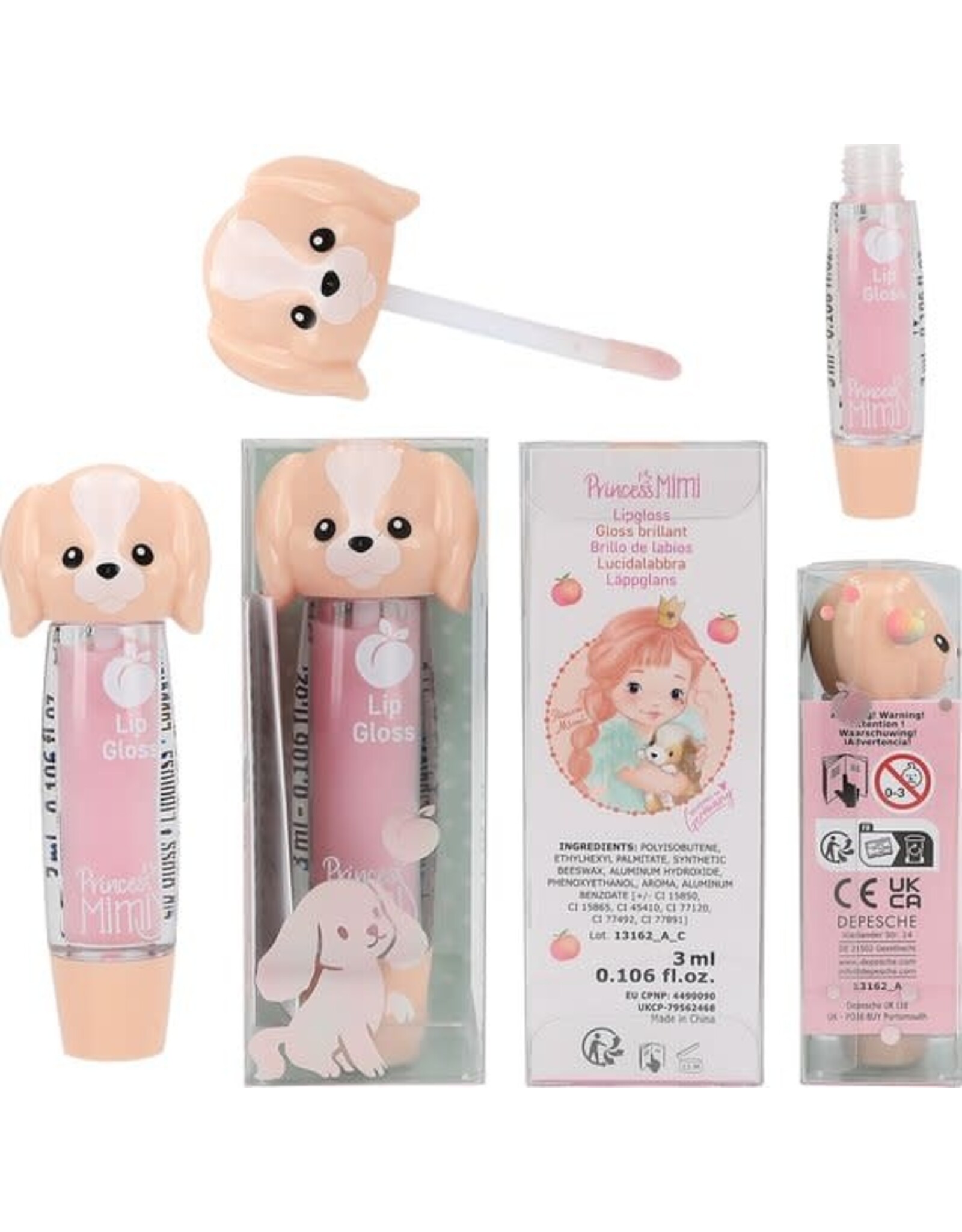 princess mimi Depesche - Princess Mimi lipgloss - 1 stuk