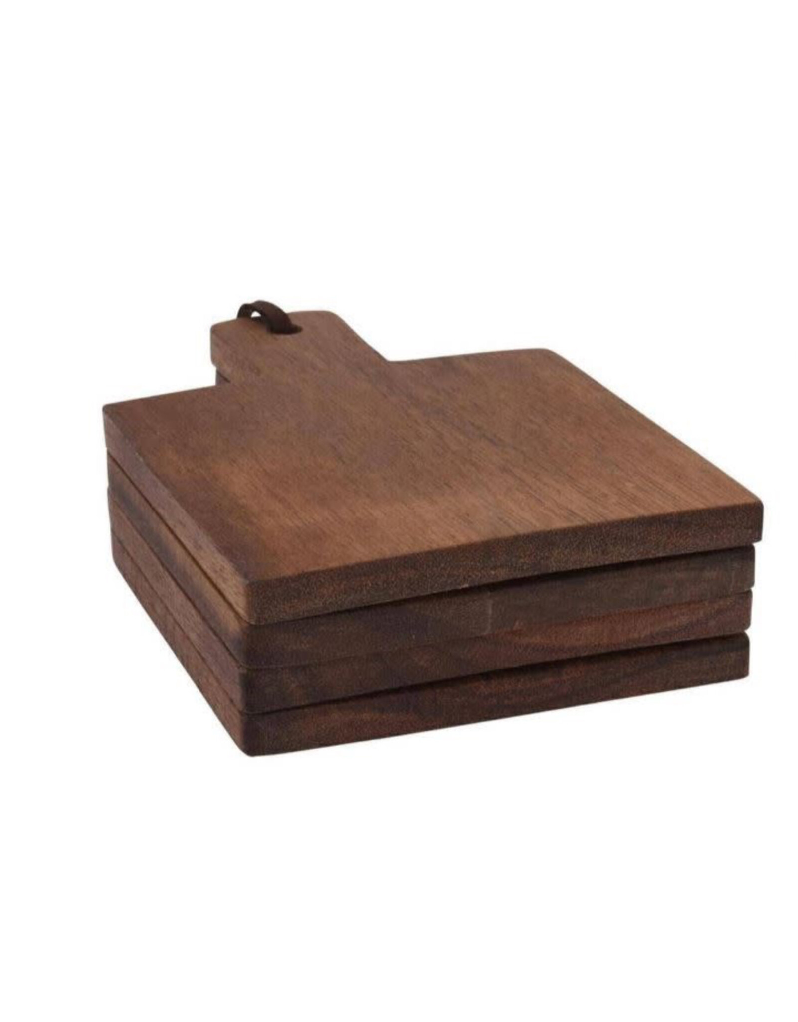 Onderzetter | Acacia 4 stuks