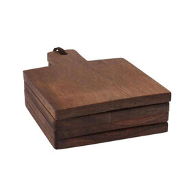 Onderzetter | Acacia 4 stuks