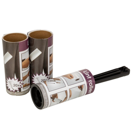 KLEDINGROLLER MET 2 RESERVE ROLLERS