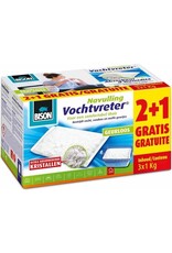 BISON Bison Vochtvreter Navulzak Geurloos Promopack 3 x 1 kg