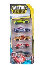 ZURU Zuru Metal Machines Die-Cast Auto's 5 Stuks Assorti