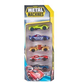 ZURU Zuru Metal Machines Die-Cast Auto's 5 Stuks Assorti