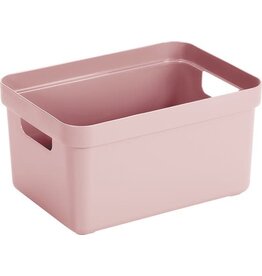 SUNWARE Sunware - Sigma home opbergbox 5L roze - 25,2 x 17,5 x 12,2 cm