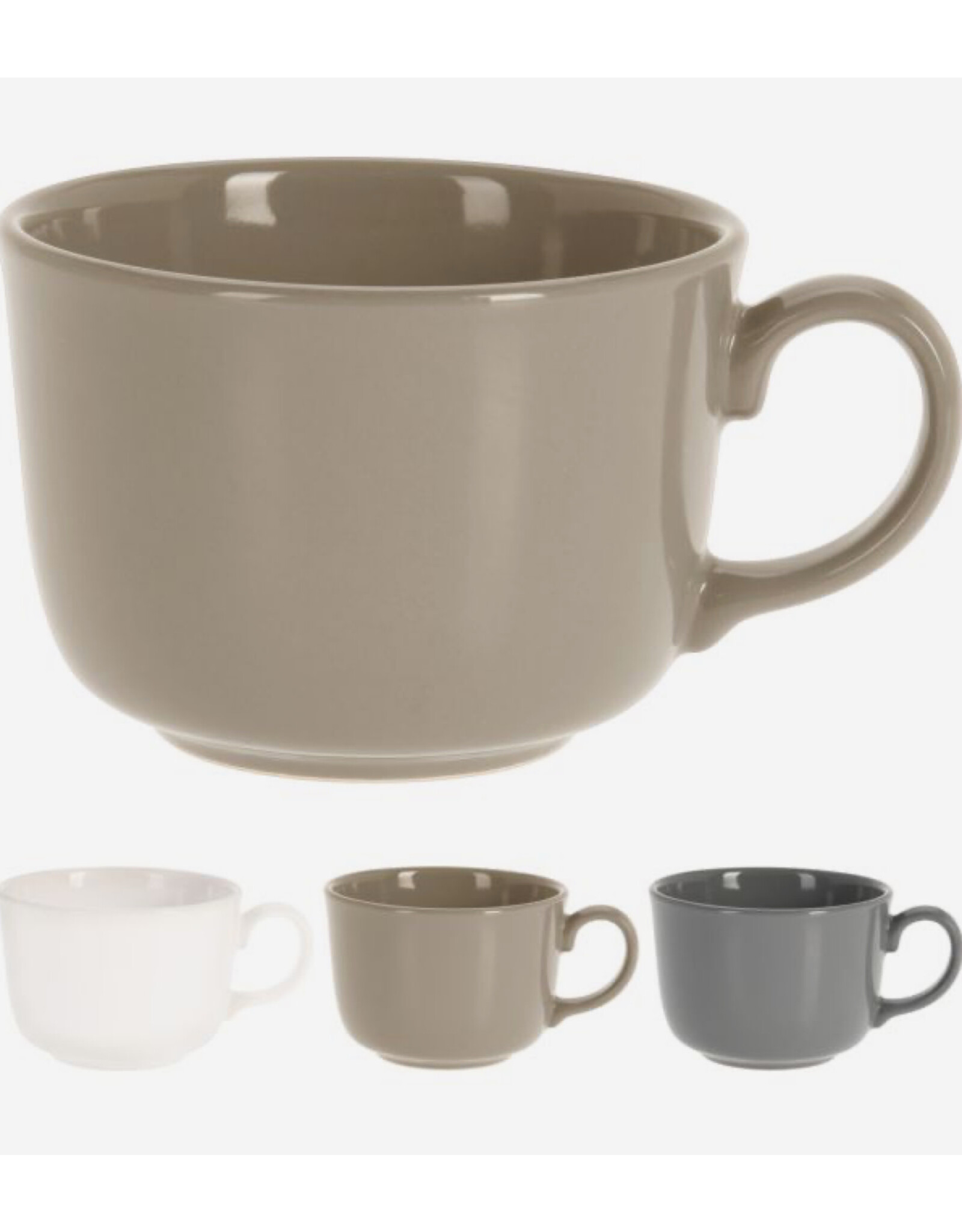 Soepkom Aardewerk | 475ml 3 assorti kleur