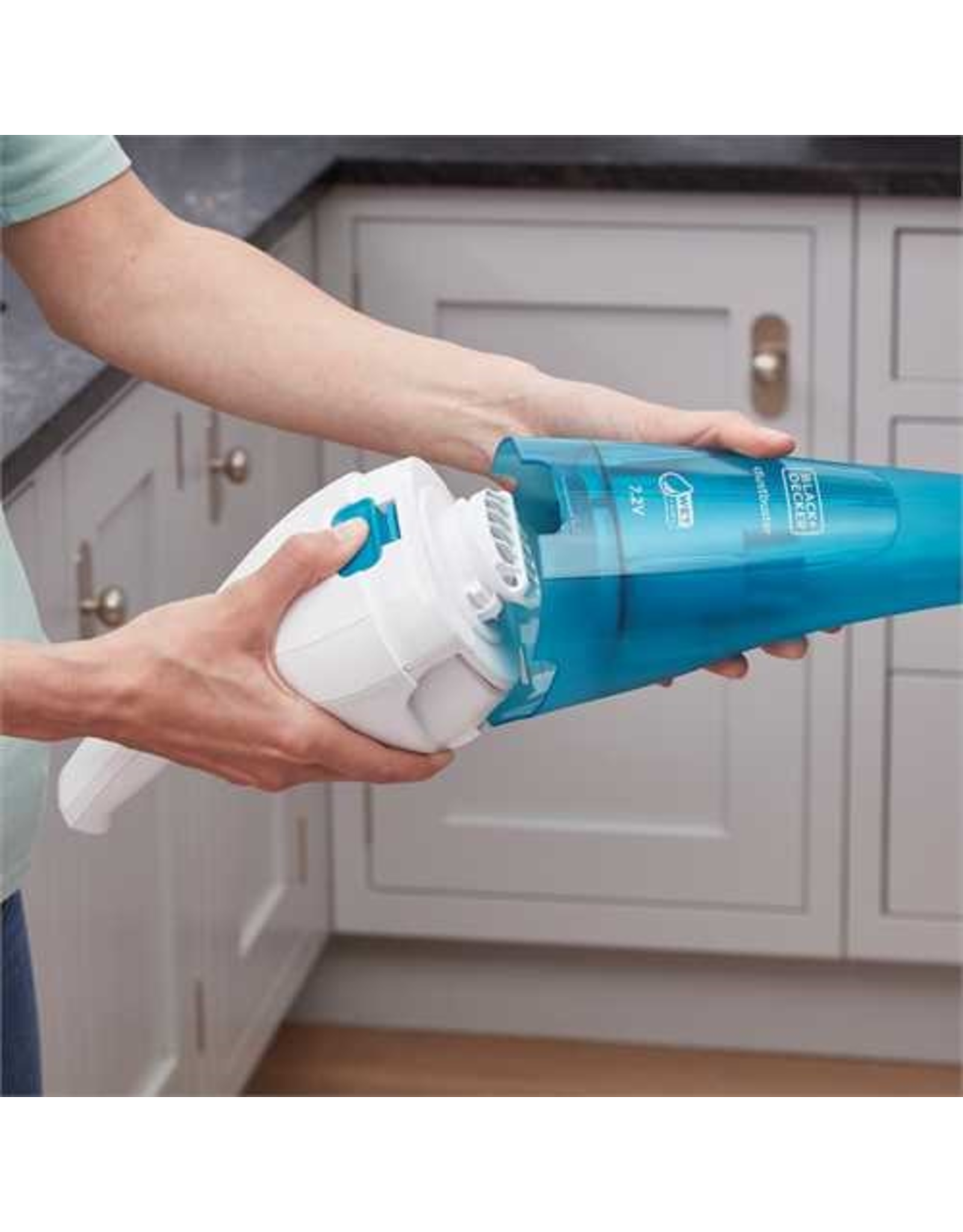 BLACK +DECKER Black+Decker WDC115WA-QW Wet & Dry kruimeldief