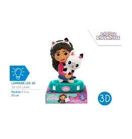dreamworks Gabby's Dollhouse 3D lamp