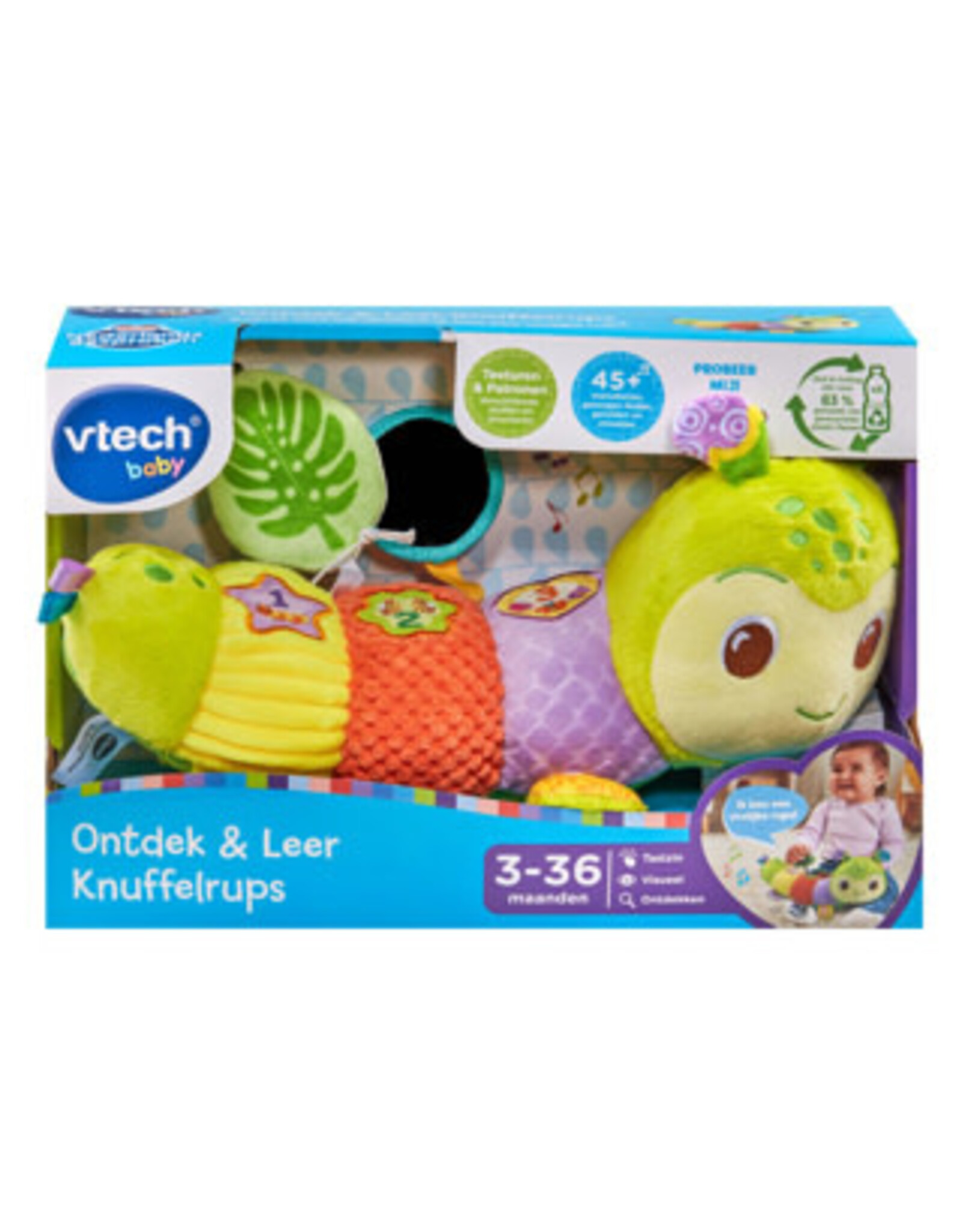 VTECH Vtech Baby Ontdek & Leer Knuffelrups