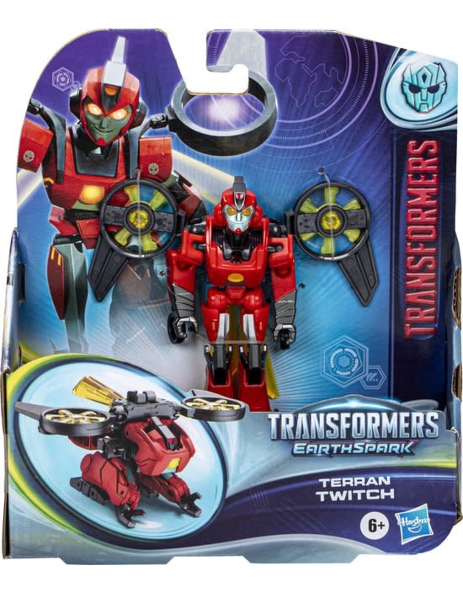Hasbro Transformers Earthspark Warrior Class Twitch