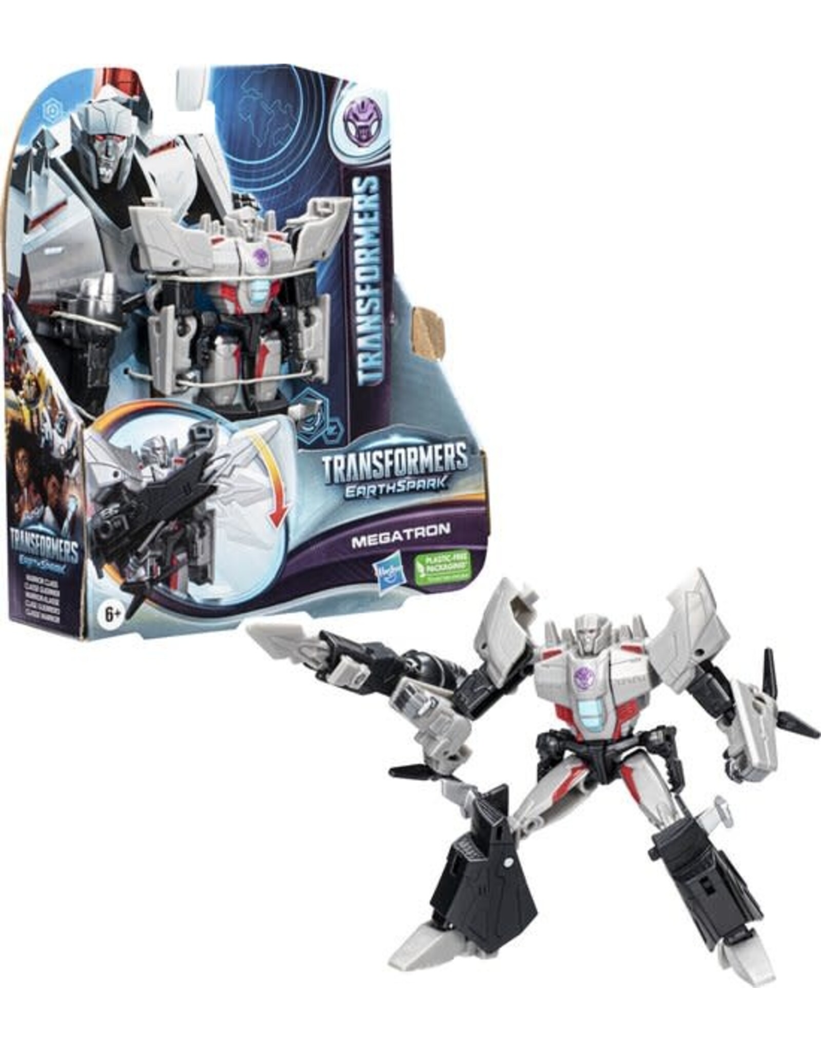 Hasbro Transformers Earthspark Warrior Class Megatron
