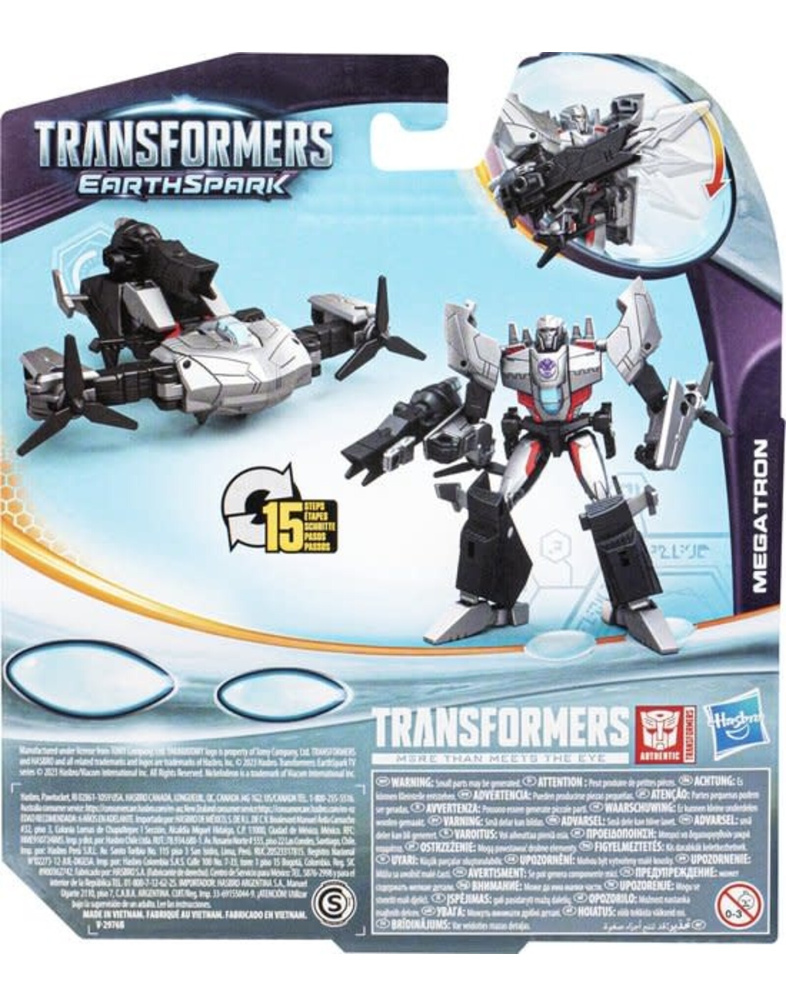 Hasbro Transformers Earthspark Warrior Class Megatron