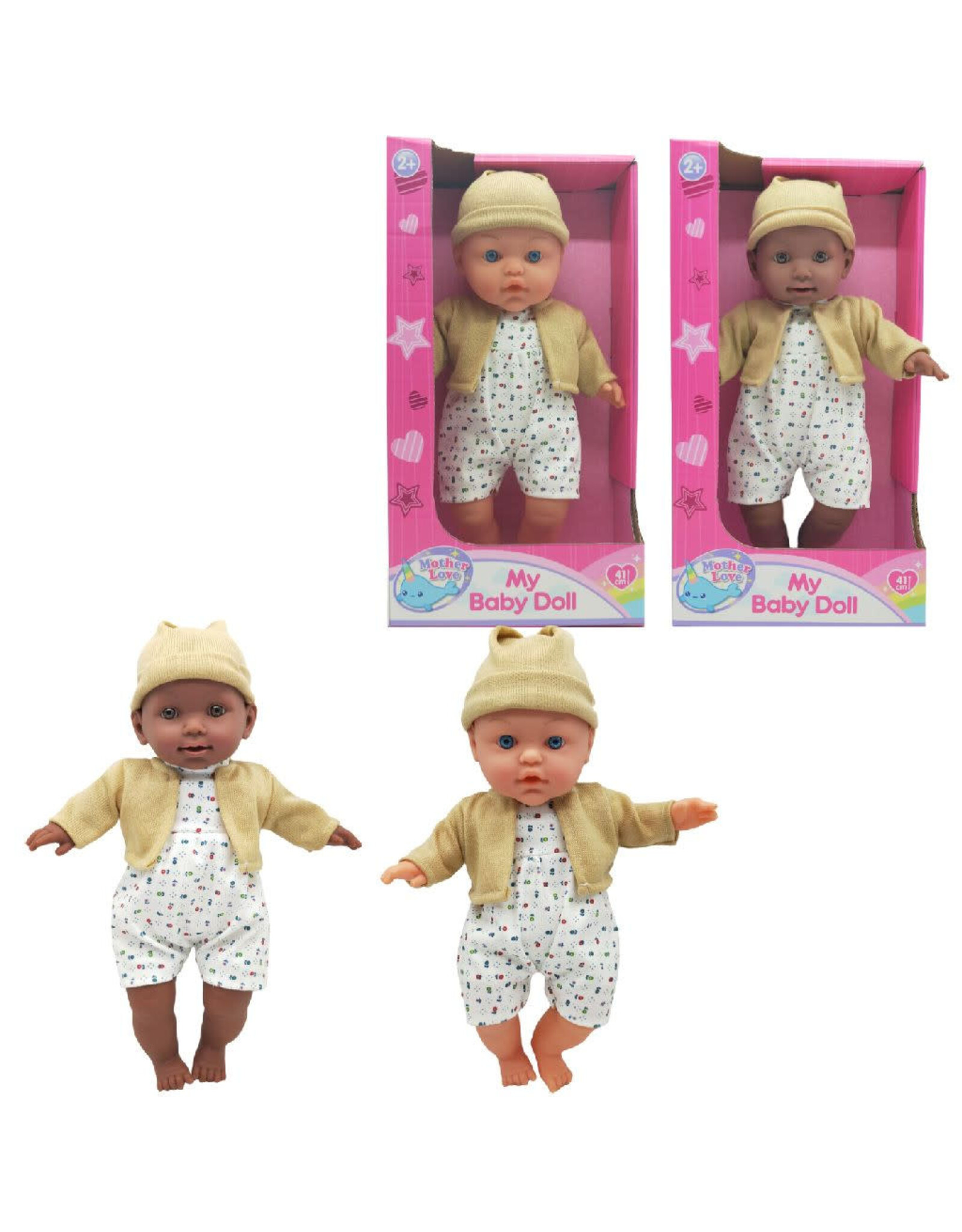 MOTHER LOVE BABYPOP 41CM 2 ASS