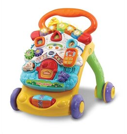 VTECH VTech 2 in 1 Baby Walker - Loopwagen Baby - Educatief Baby Speelgoed - Licht & Geluidseffecten - Nederlands Gesproken Speelgoed - Cadeau - 9 tot 36 Maanden