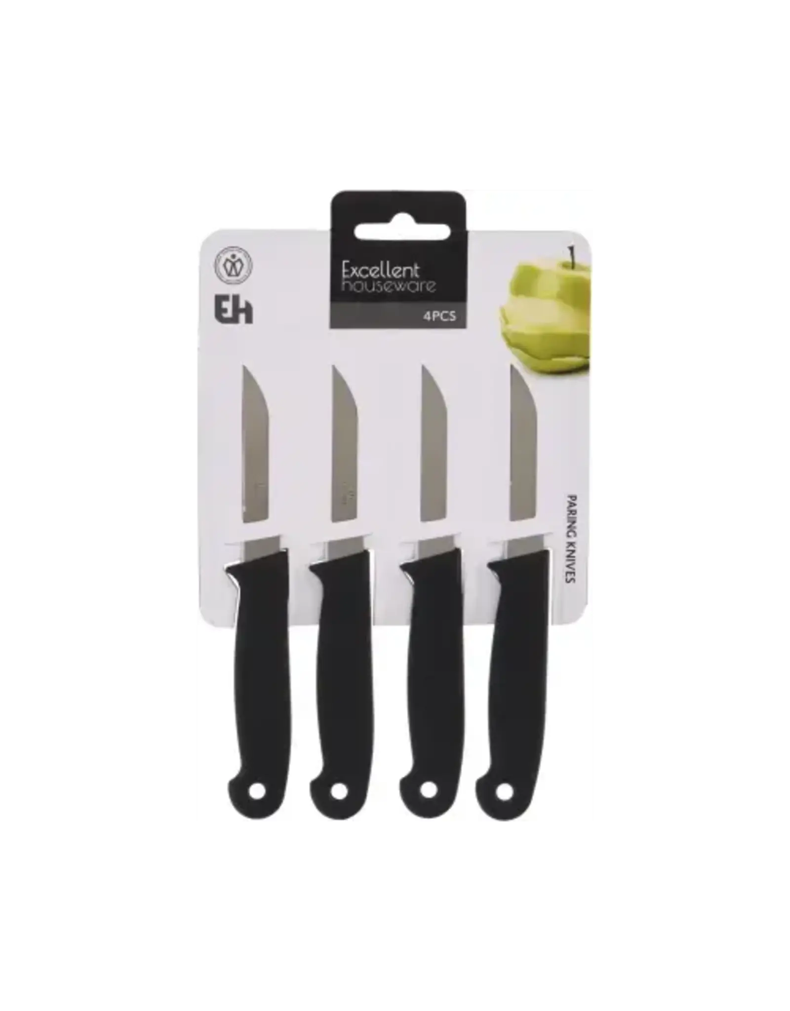 EXCELLENT HOUSEWARE EH Schilmesjes RVS set van 4 stuks