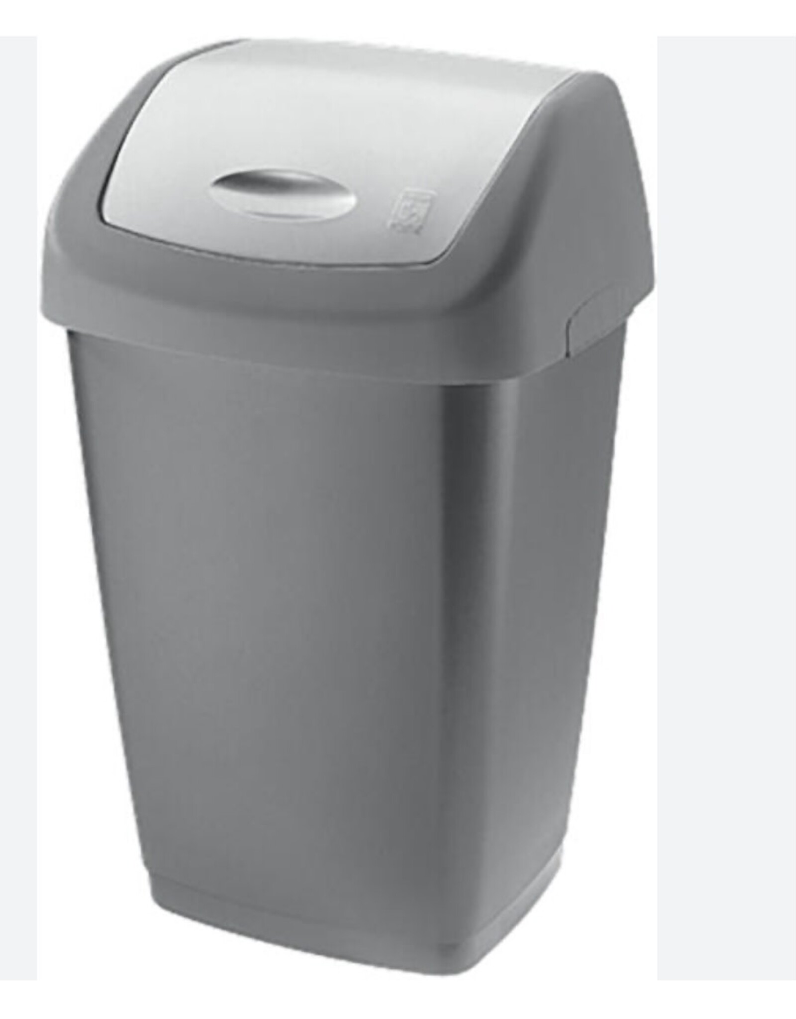TARRINGTON HOUSE TH Afvalbak swing 50 liter grijs