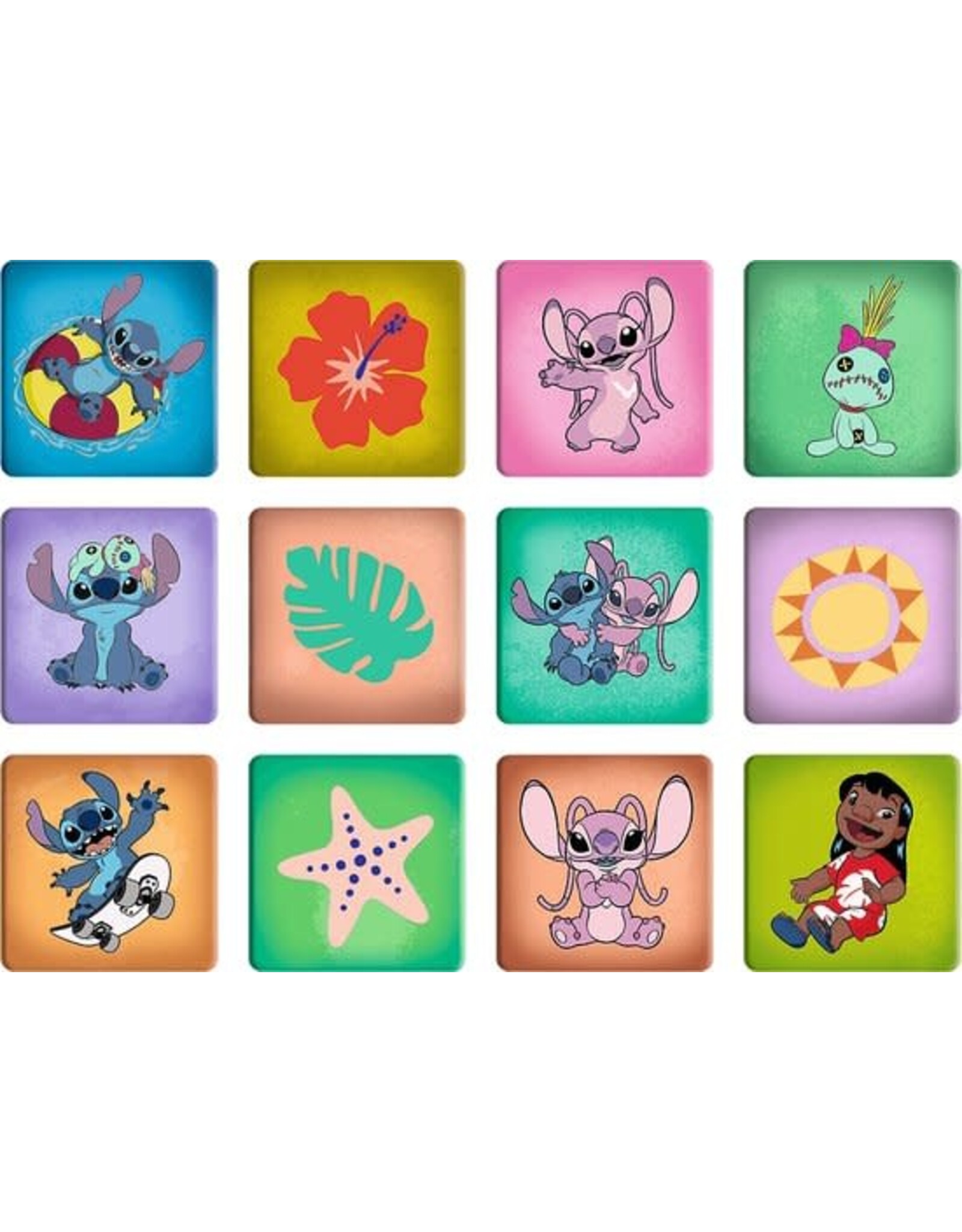 Trefi Lilo & Stitch 3-in-1 Set Puzzels + geheugenspel