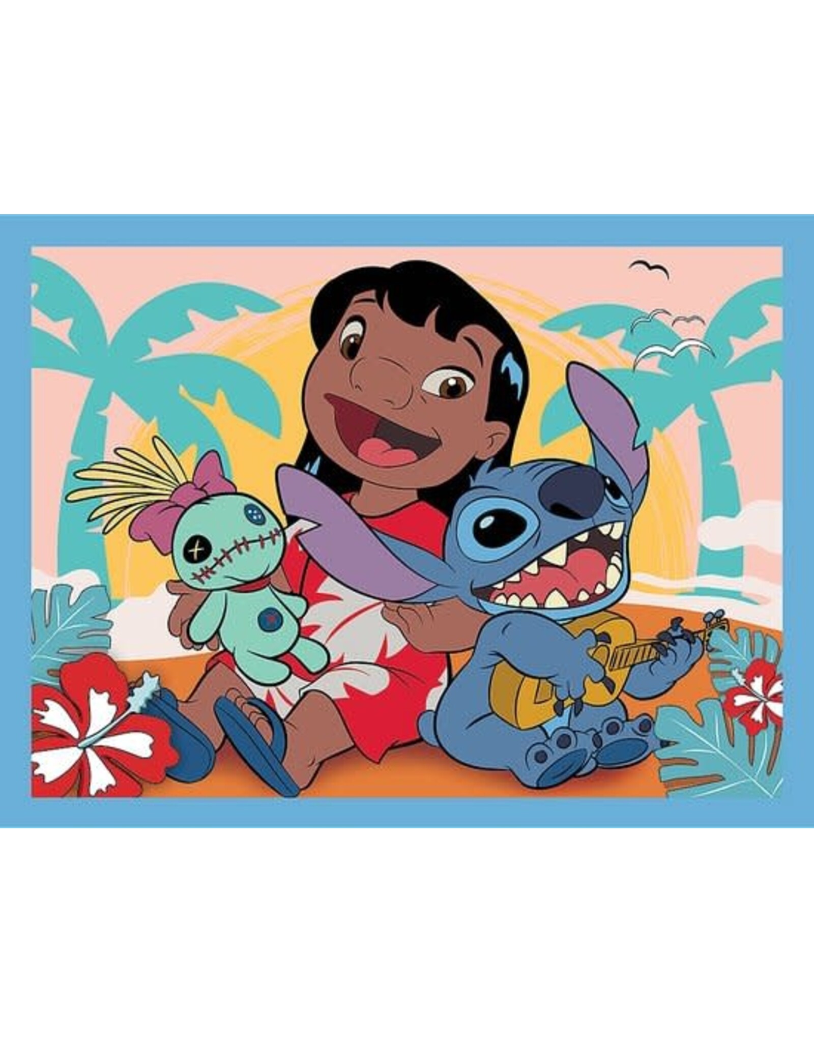 Trefi Lilo & Stitch 3-in-1 Set Puzzels + geheugenspel