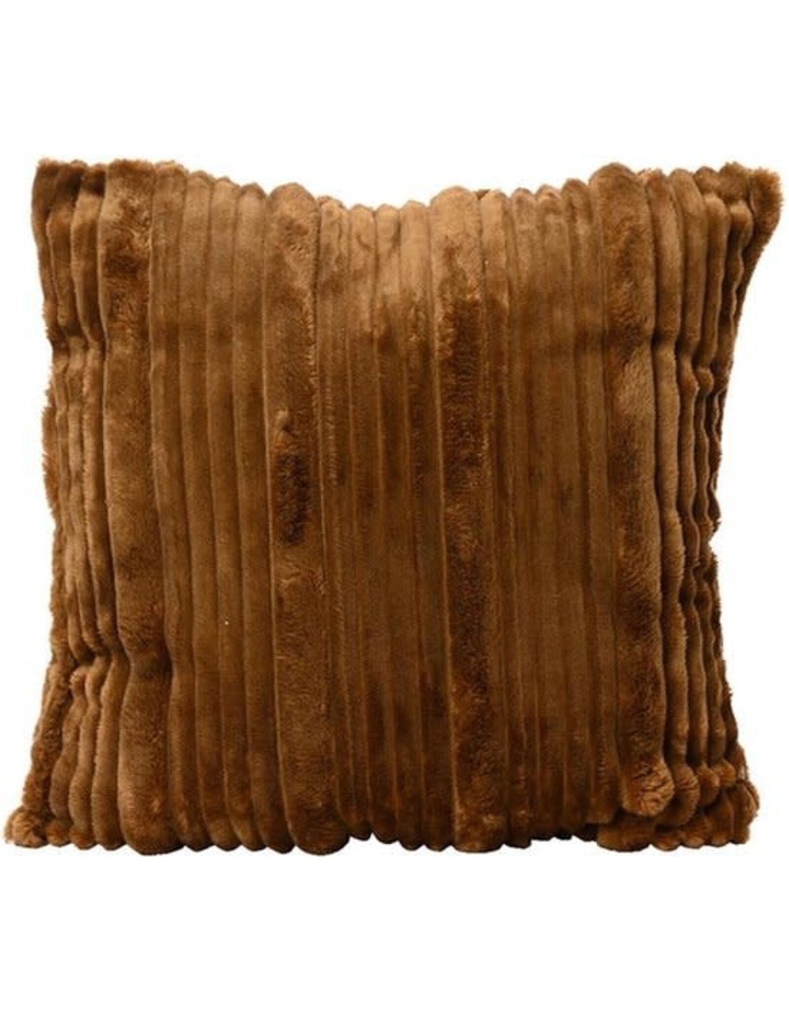 Decoris Decoris Sierkussen Fluweel Bruin