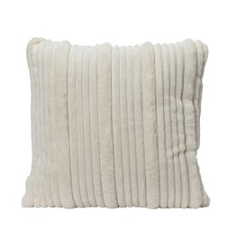 Decoris Decoris Sierkussen Fluweel Wit