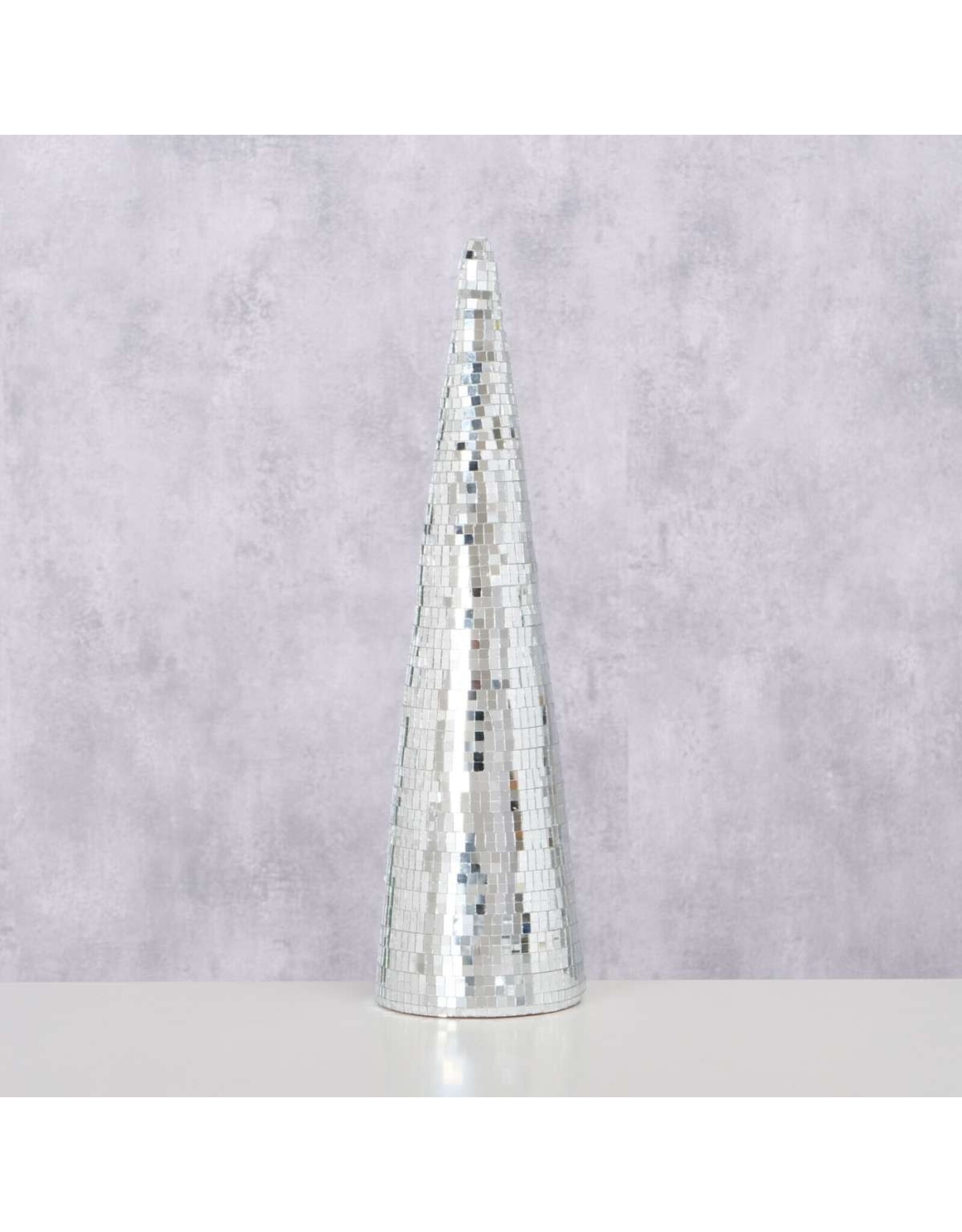 Kerstboom Disco spiegelglas H39cm