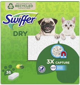 SWIFFER Swiffer Dry vloerdoekjes Citrus Fresh doosje a 36 stuks