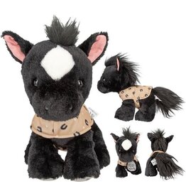 miss melody Depesche - Miss Melody knuffel paard Black Angel - 20 cm