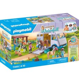 PLAYMOBIL Playmobil Horses of Waterfall Mobiele manege