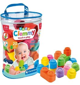 CLEMENTONI Clementoni Baby Clemmy Set 20 zachte blokken