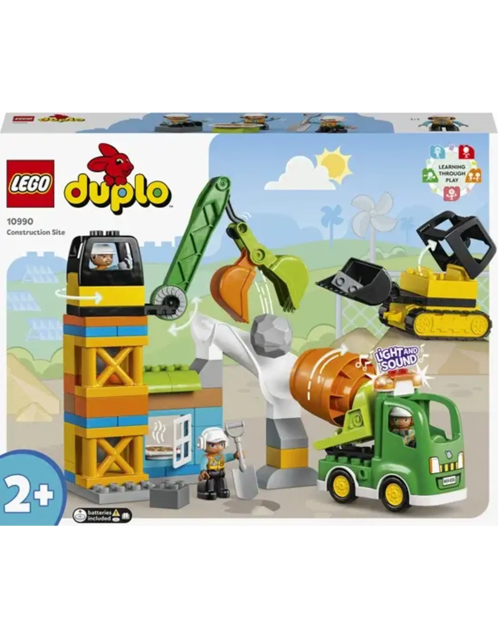 LEGO LEGO DUPLO Stad Bouwplaats Speelgoed voor Peuters - 10990