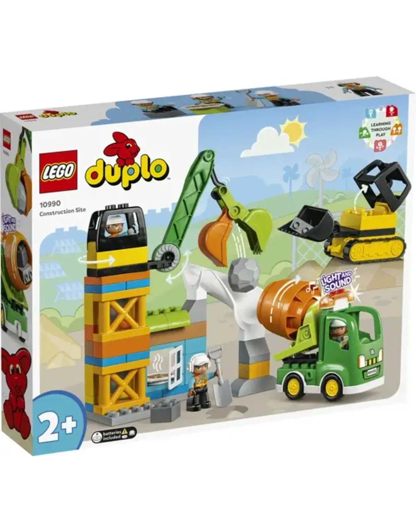 LEGO LEGO DUPLO Stad Bouwplaats Speelgoed voor Peuters - 10990