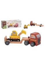 Joueco Joueco - Oplegger met graafmachine