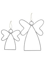 Hanger engel Amora set a 2 stuks L34-45cm, H38,5-57cm