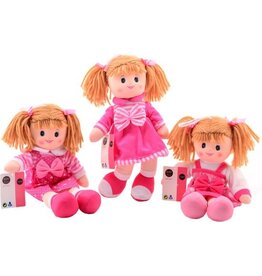 JOHNTOYS Baby Rose Lappenpop Roze