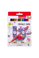 BRUYNZEEL Bruynzeel Viltstiften 12 Stuks