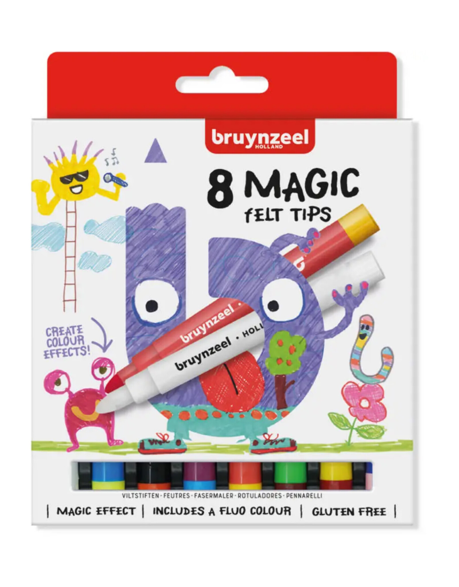 Bruynzeel magische stiften set 8-delig
