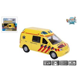 Auto Pull Back | Ambulance met Geluid