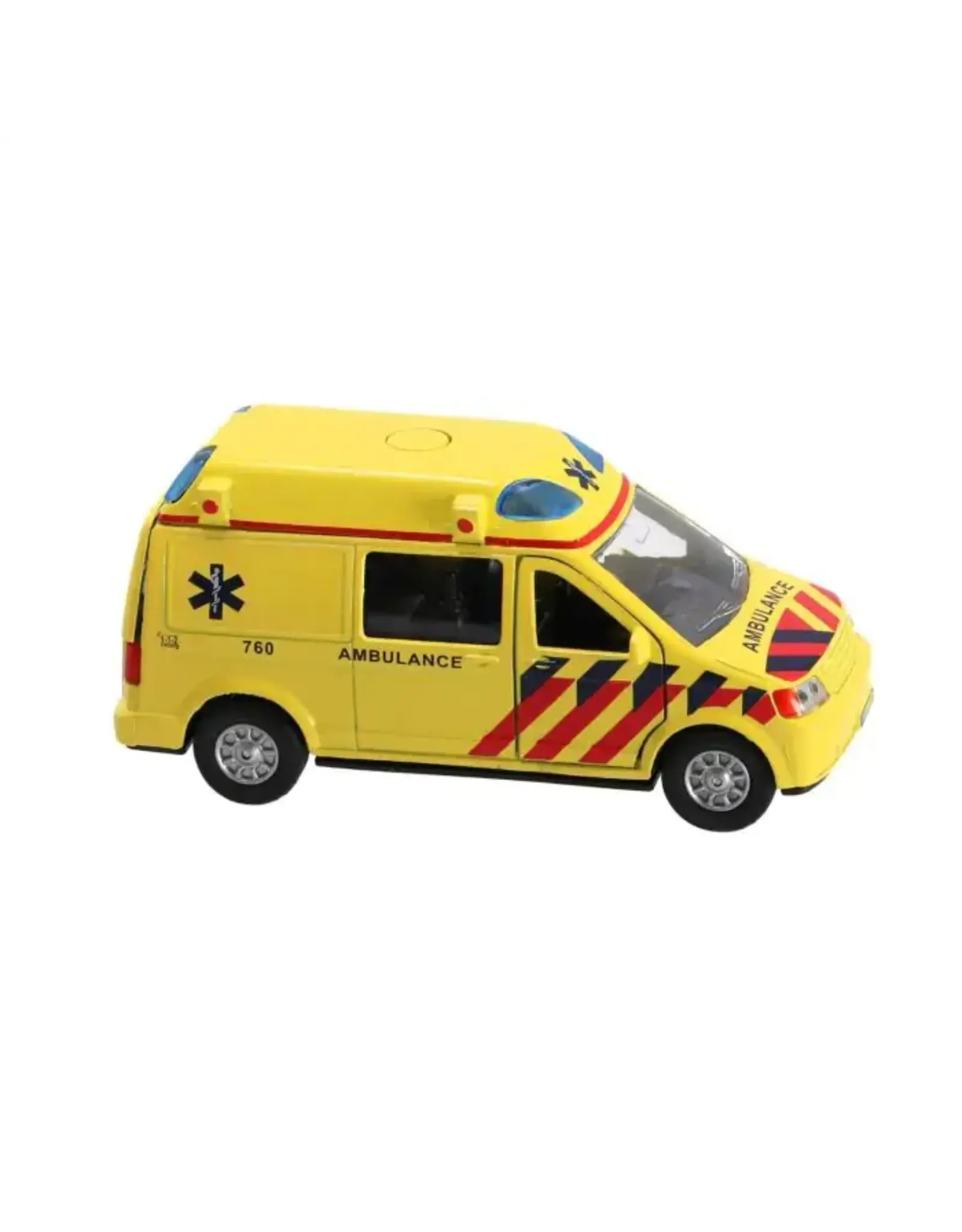 Auto Pull Back | Ambulance met Geluid