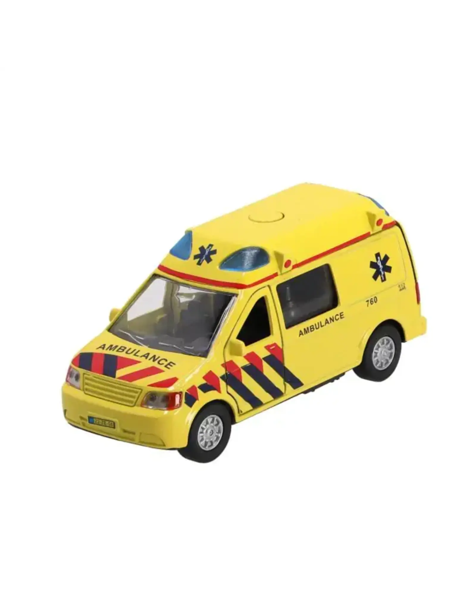 Auto Pull Back | Ambulance met Geluid