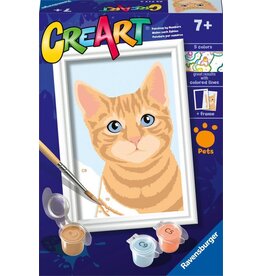 RAVENSBURGER Ravensburger CreArt Orange Tabby - Schilderen op nummer
