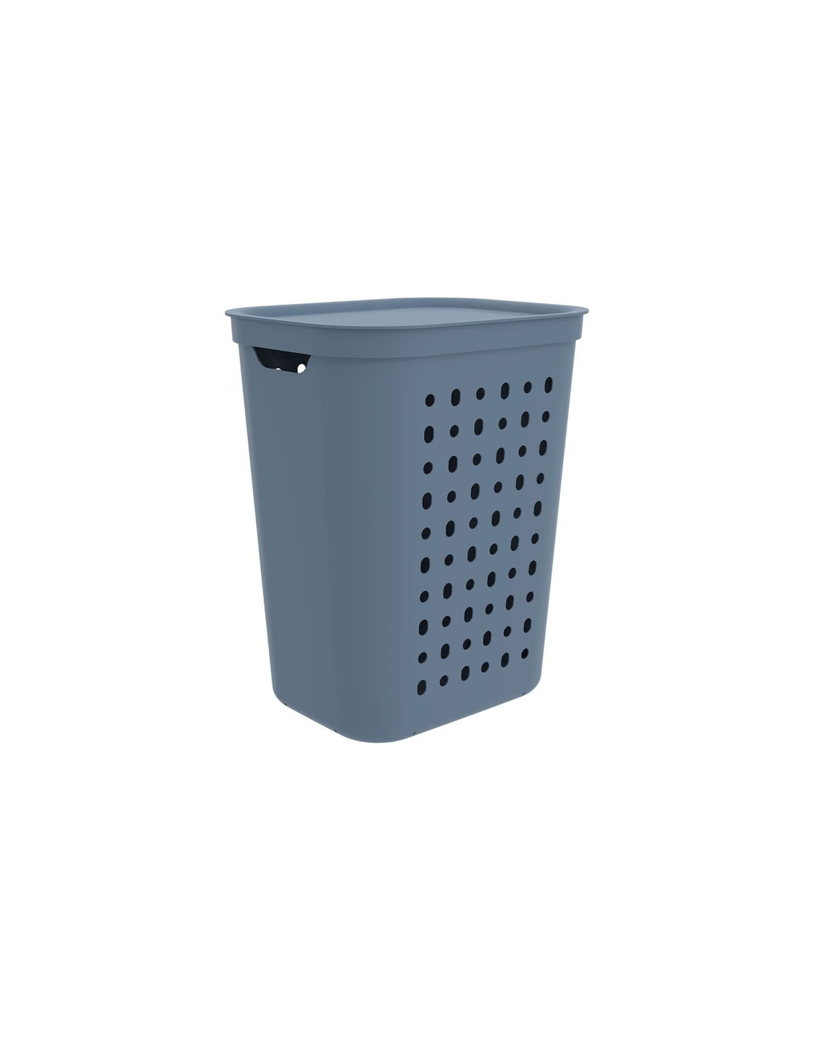 ROTHO Wasmand Jona kunststof kleur blauw , inhoud 55 liter