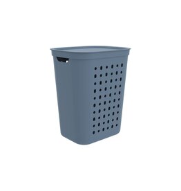 ROTHO Wasmand Jona kunststof kleur blauw , inhoud 55 liter