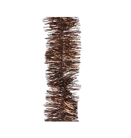 Decoris Decoris lametta guirlande espresso - D 7 x H 270 cm